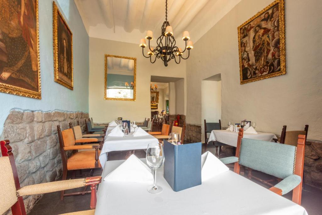 Posezení v ubytování Casa Andina Premium Cusco