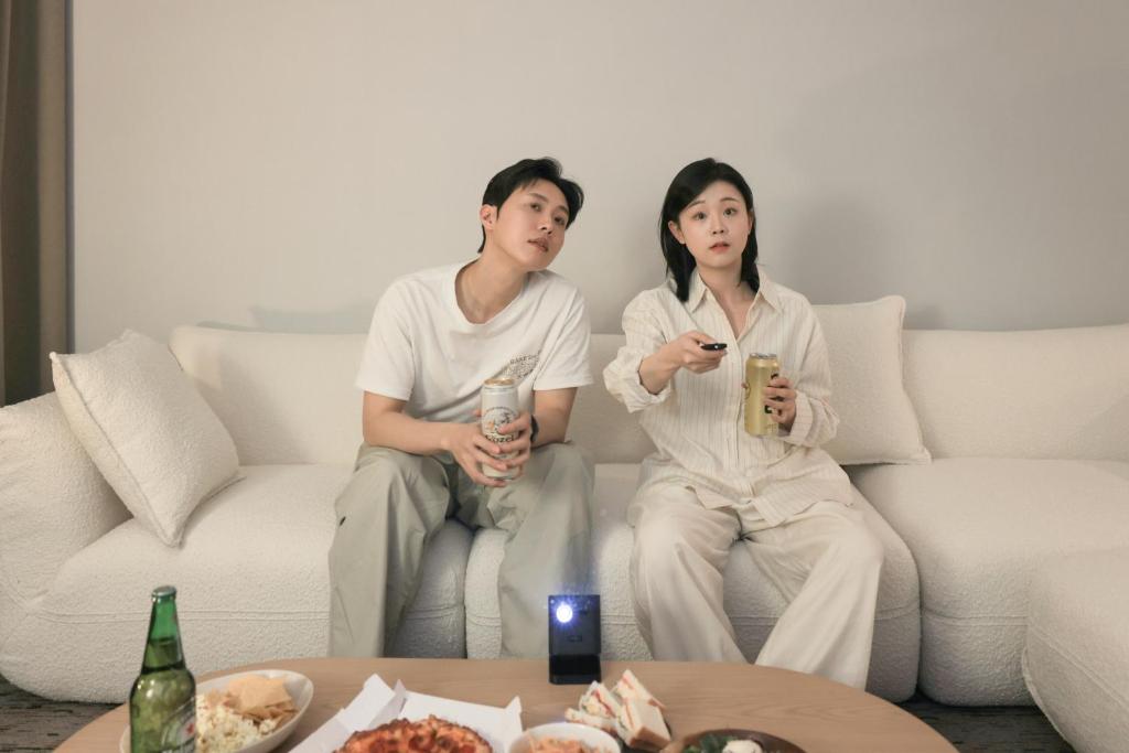 Nápoje v ubytování Aank Hotel Incheon Guwol