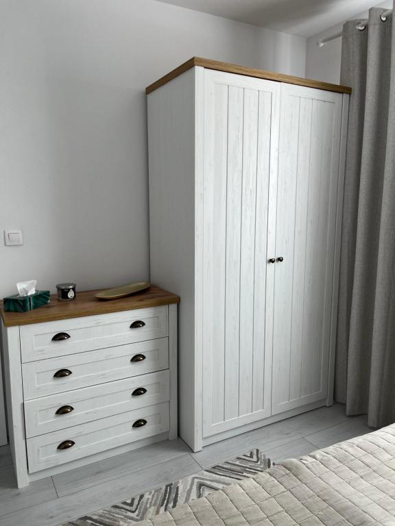 Postel nebo postele na pokoji v ubytování Maja apartman
