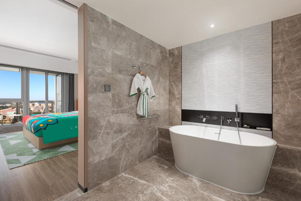 Koupelna v ubytování Holiday Inn Quanzhou Donghai by IHG