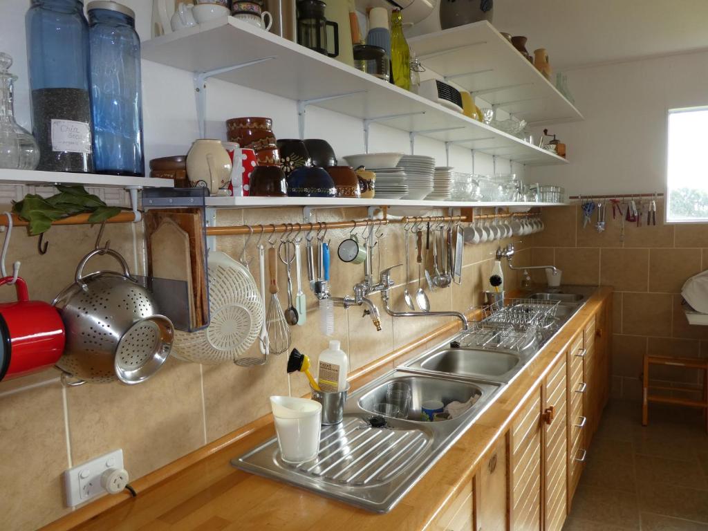 Kuchyň nebo kuchyňský kout v ubytování The Healthy Guesthouse