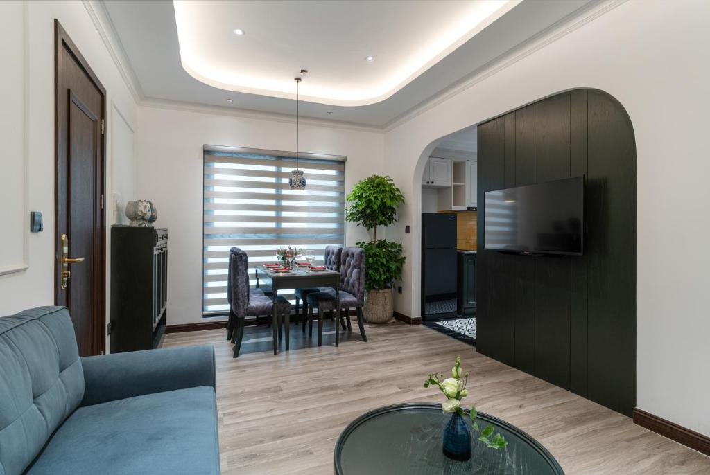 Posezení v ubytování Eli Rina Hotel