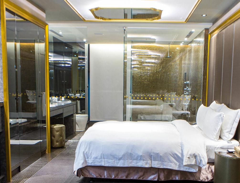 Koupelna v ubytování All-Ur Boutique Motel - Xinzhuang Branch