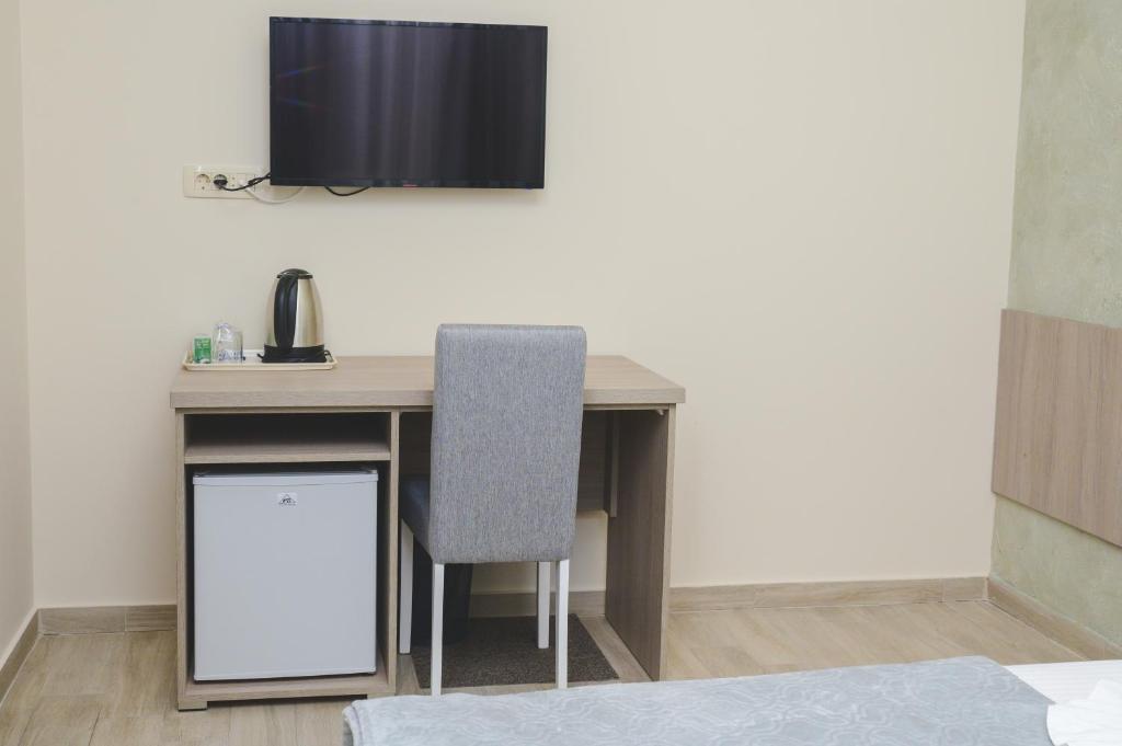 Kuchyň nebo kuchyňský kout v ubytování IPN ROOMs