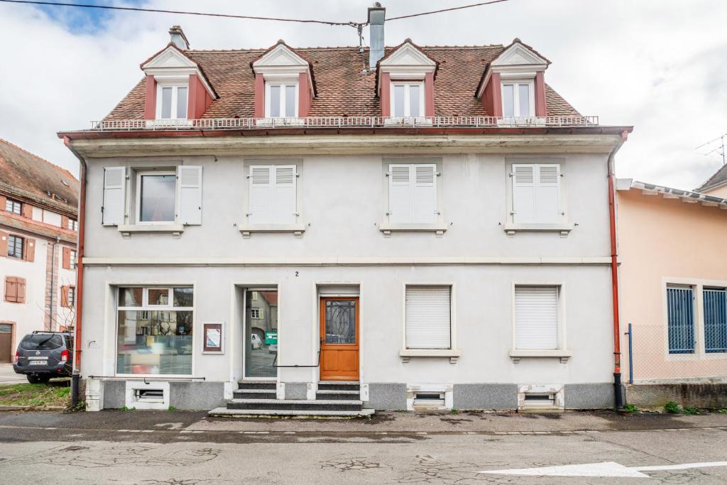 Budova, kde se apartmán nachází