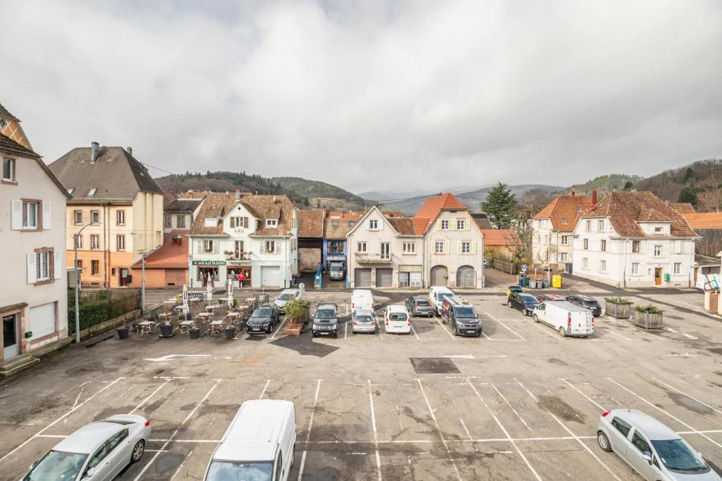 Nespecifikovaný výhled na hory nebo výhled na hory při pohledu z apartmánu