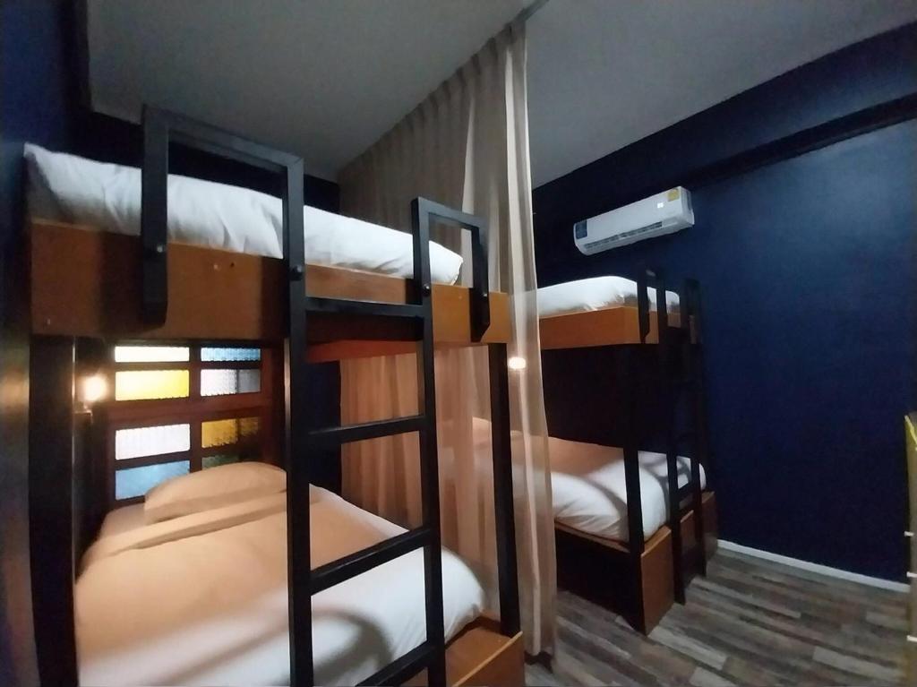 Postel nebo postele na pokoji v ubytování W168 hostel