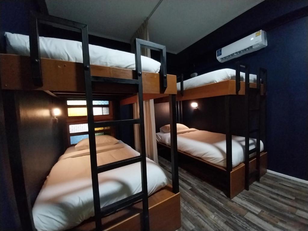 Postel nebo postele na pokoji v ubytování W168 hostel