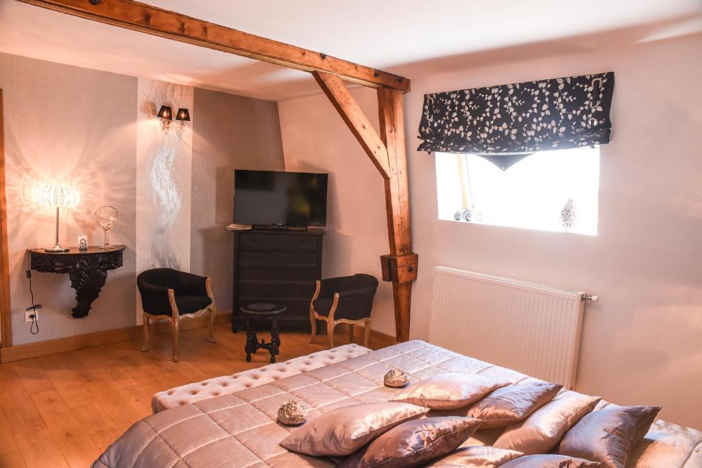 Le Domaine des Fagnes - Habitación Doble Con Vista De Parque Diamant Noir