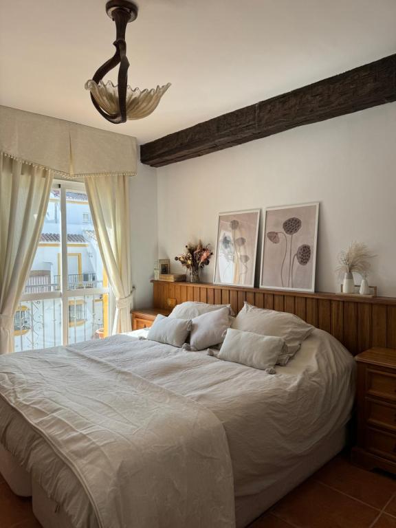 Postel nebo postele na pokoji v ubytování Habitacion 802