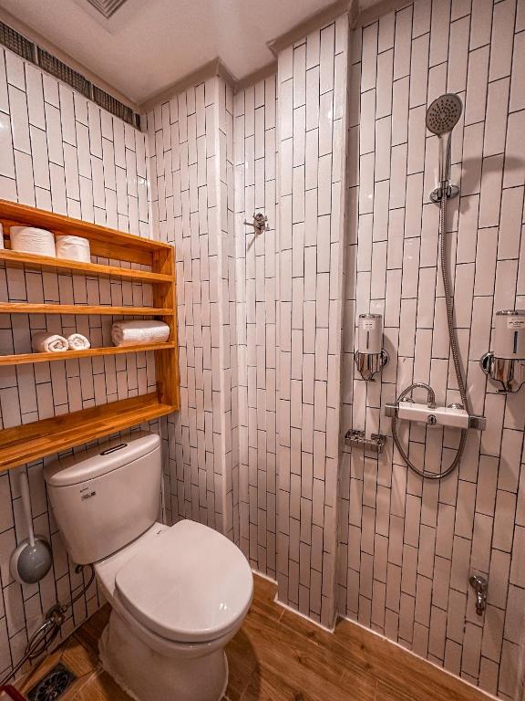 Koupelna v ubytování La Casa Di Dicembre