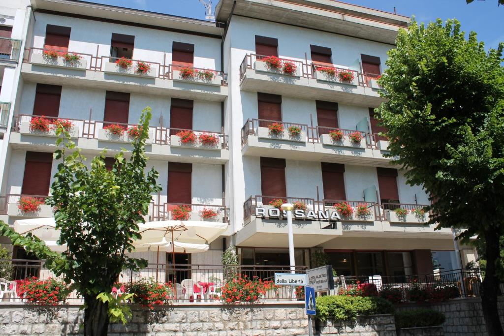 Balkón nebo terasa v ubytování Albergo Rossana