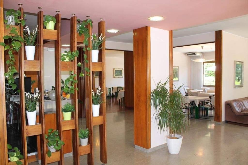 Posezení v ubytování Albergo Rossana
