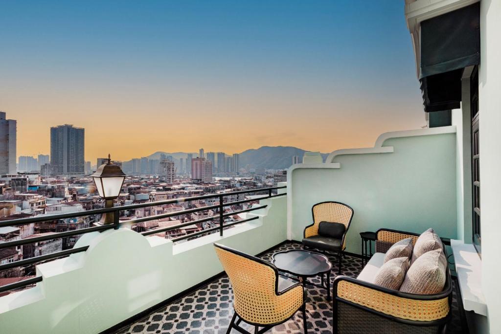 Posezení v ubytování Hotel Central 新中央酒店