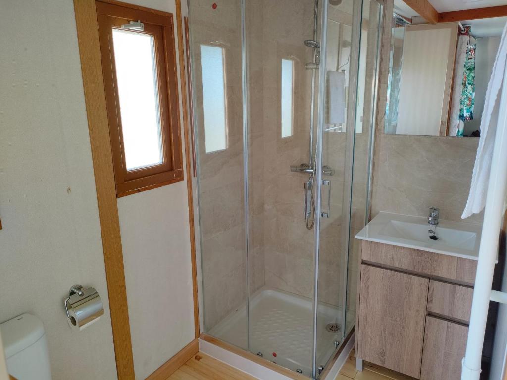 Un baño de Camping El Picachuelo