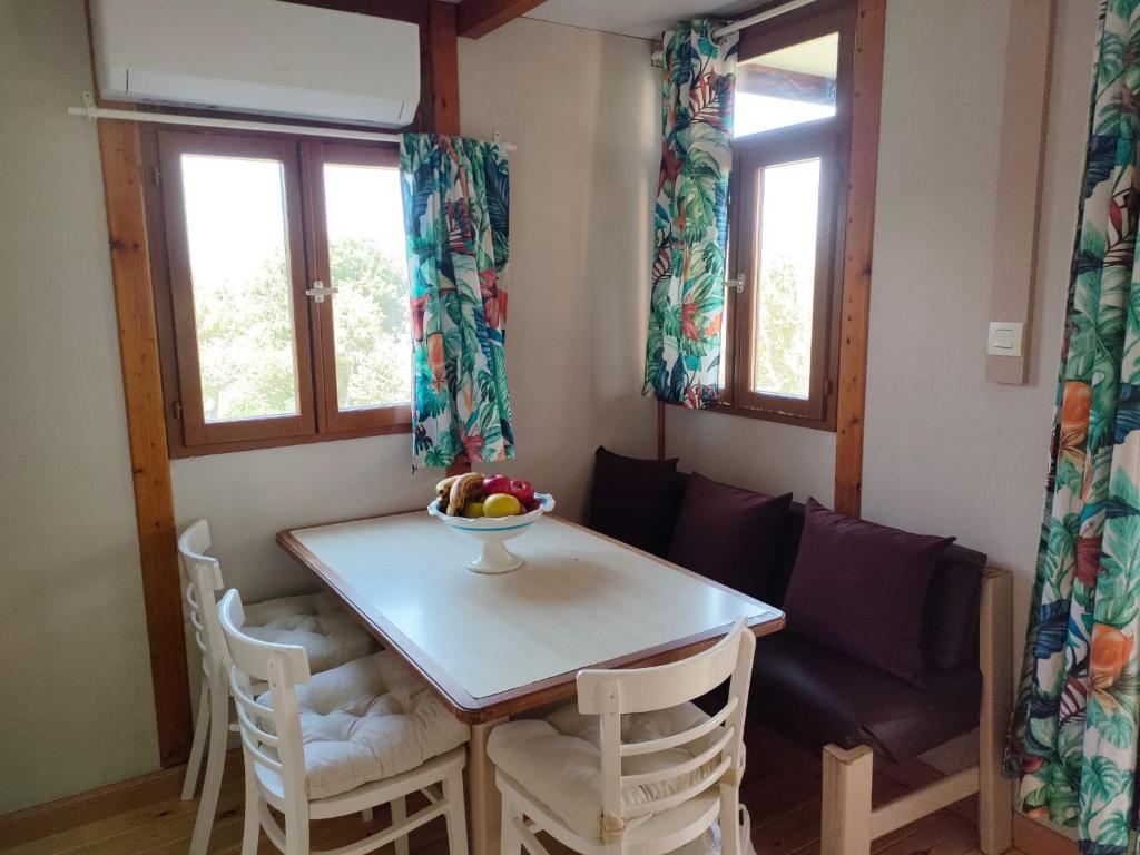Zona de estar de Camping El Picachuelo