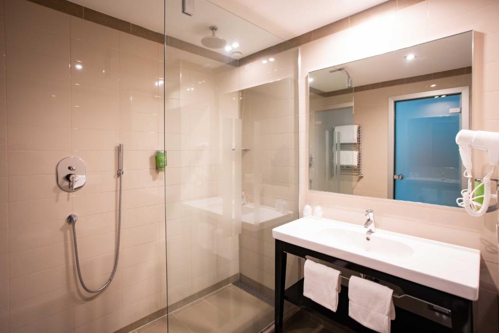 Koupelna v ubytování AN Hotel Milano Melegnano