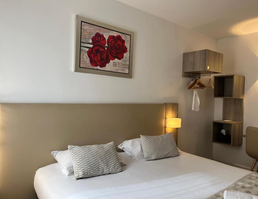 Poste&#x13E; alebo postele v izbe v ubytovan&iacute; Best Western Hotel &amp; Spa Austria-La Terrasse