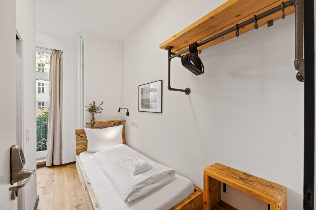 Postel nebo postele na pokoji v ubytování Hotel Comenius