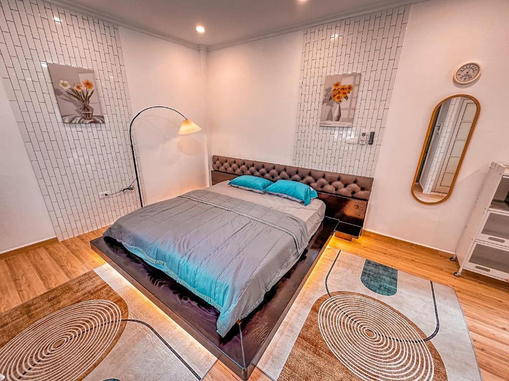 Postel nebo postele na pokoji v ubytování La Casa Di Dicembre
