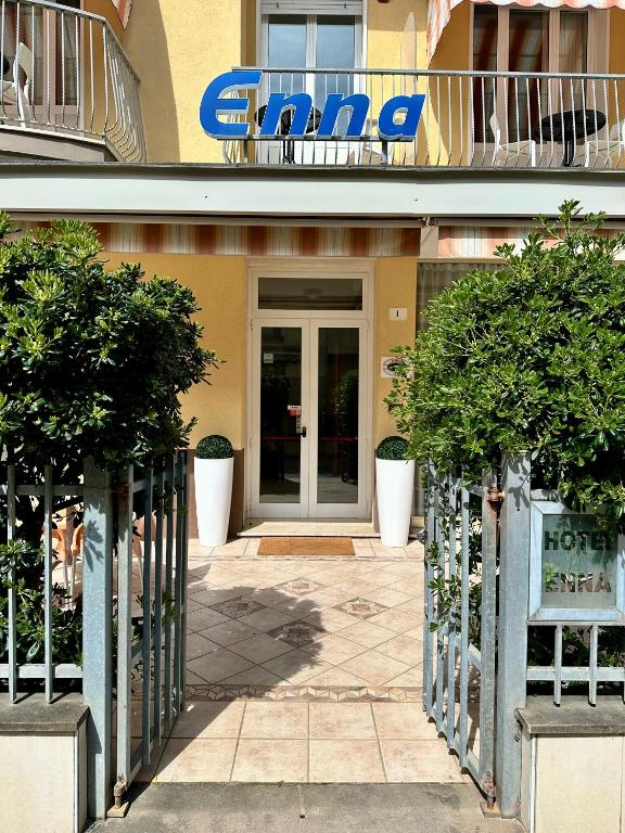 Exteriér nebo vchod ubytování Hotel Enna Rimini