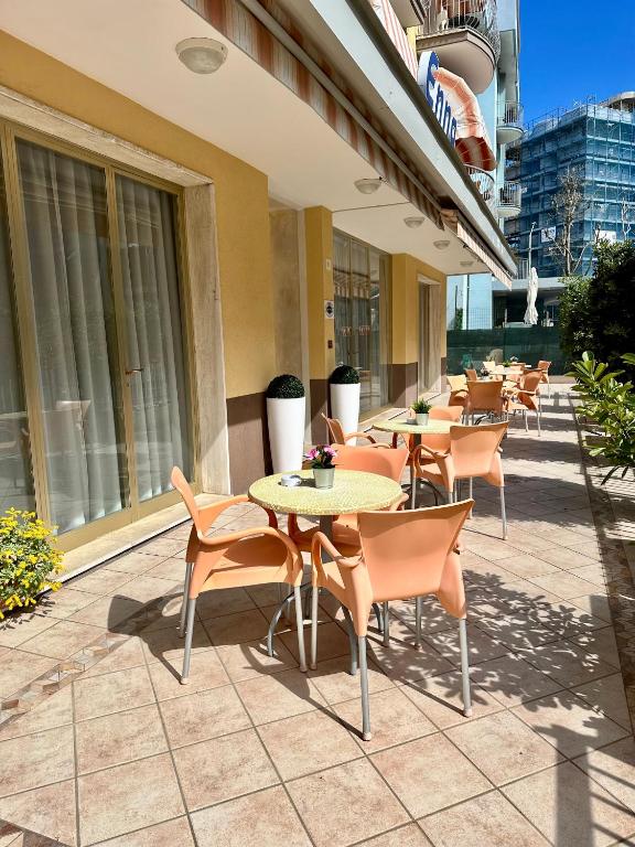 Balkón nebo terasa v ubytování Hotel Enna Rimini