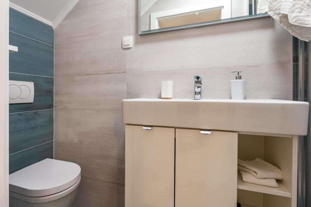 Koupelna v ubytování Studio Apartman Tonka