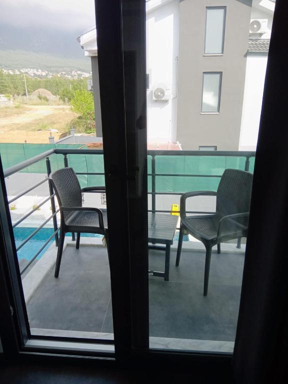 Balkón nebo terasa v ubytování Paddys Villa