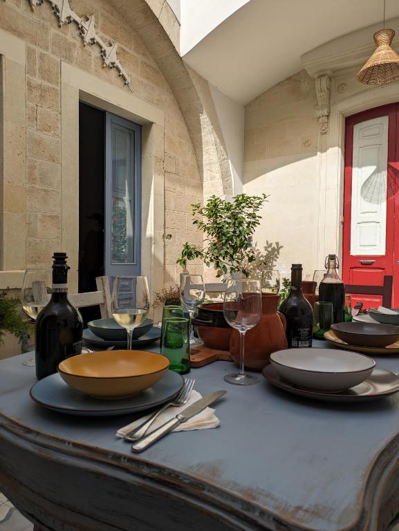 Nápoje v ubytování Casa Vacanze con Piscina a 2 passi da Lecce PT