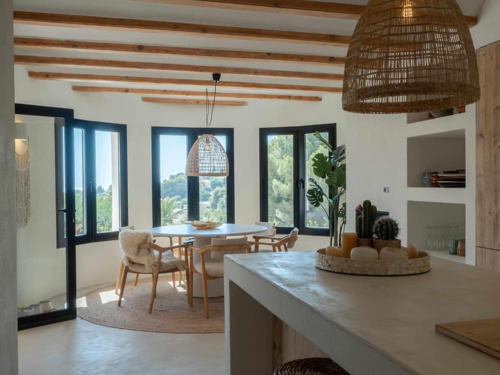 Kuchyňa alebo kuchynka v ubytovaní CostaBlancaDreams Casa Capritxu in Benissa