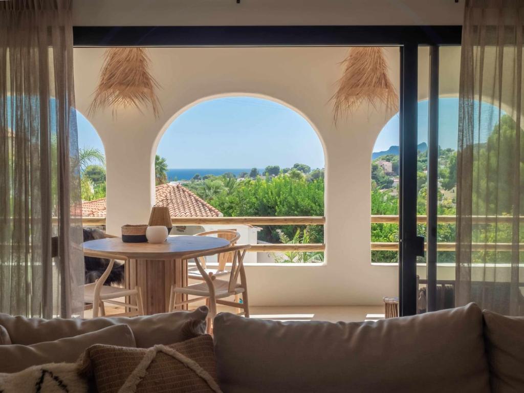 Balkón alebo terasa v ubytovaní CostaBlancaDreams Casa Capritxu in Benissa