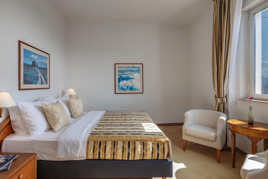 Posezení v ubytování Grand Hotel Bonavia