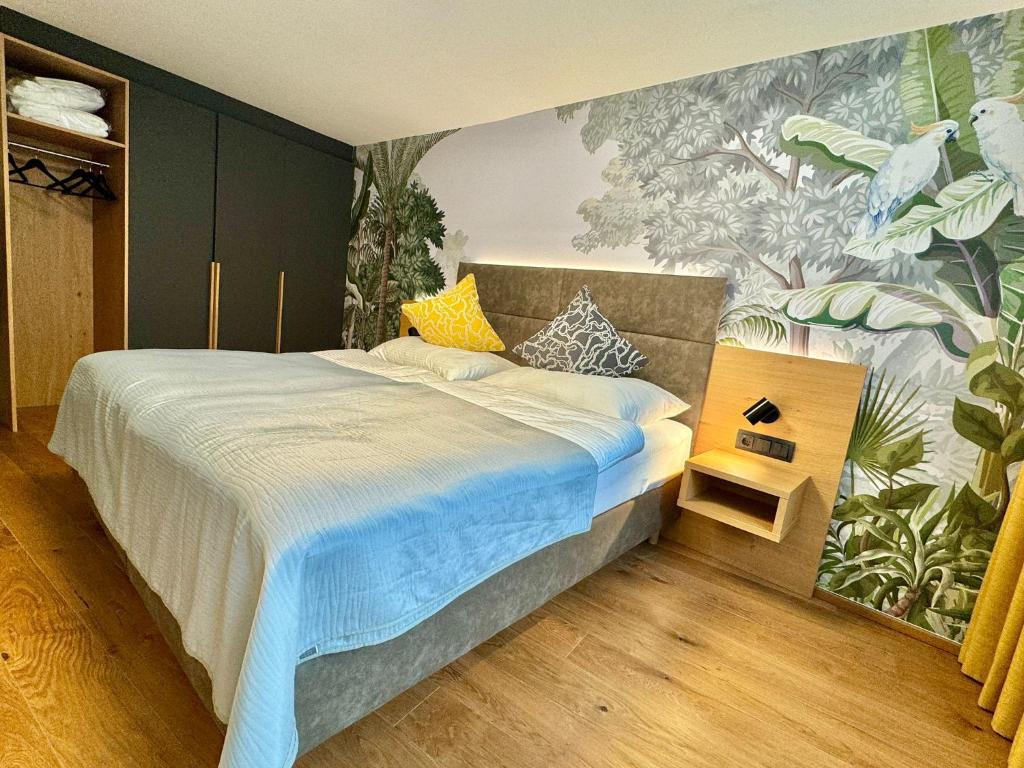 Postel nebo postele na pokoji v ubytování Business Appartment by Tinschert