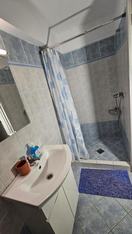 Koupelna v ubytování ASTORIA lindos
