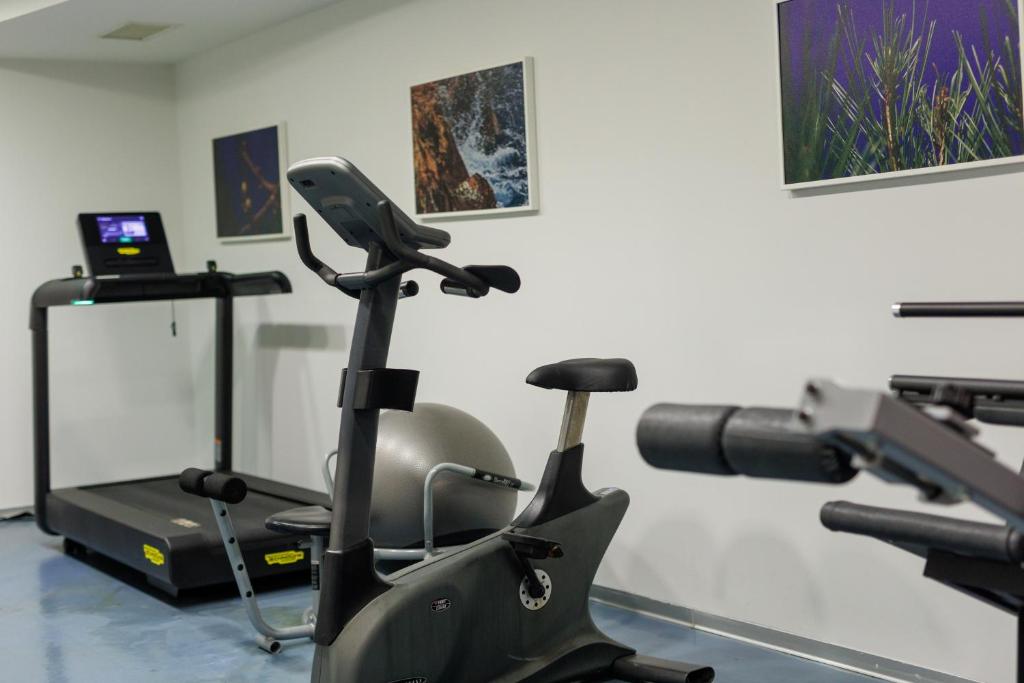 Fitness centrum a/nebo fitness zařízení v ubytování Grand Hotel Bonavia