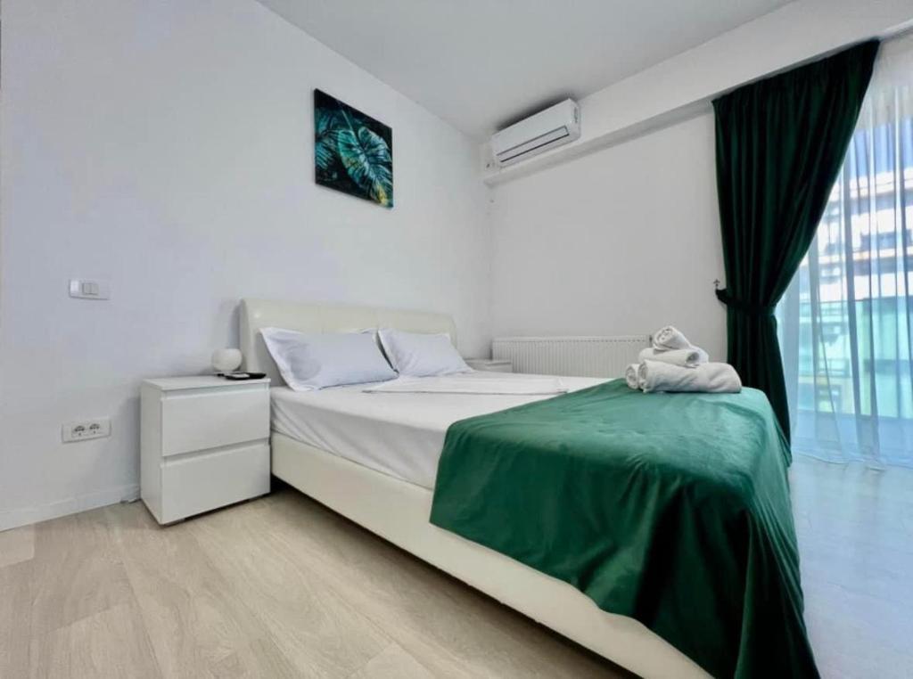 Ένα ή περισσότερα κρεβάτια σε δωμάτιο στο Luxury Alice studio