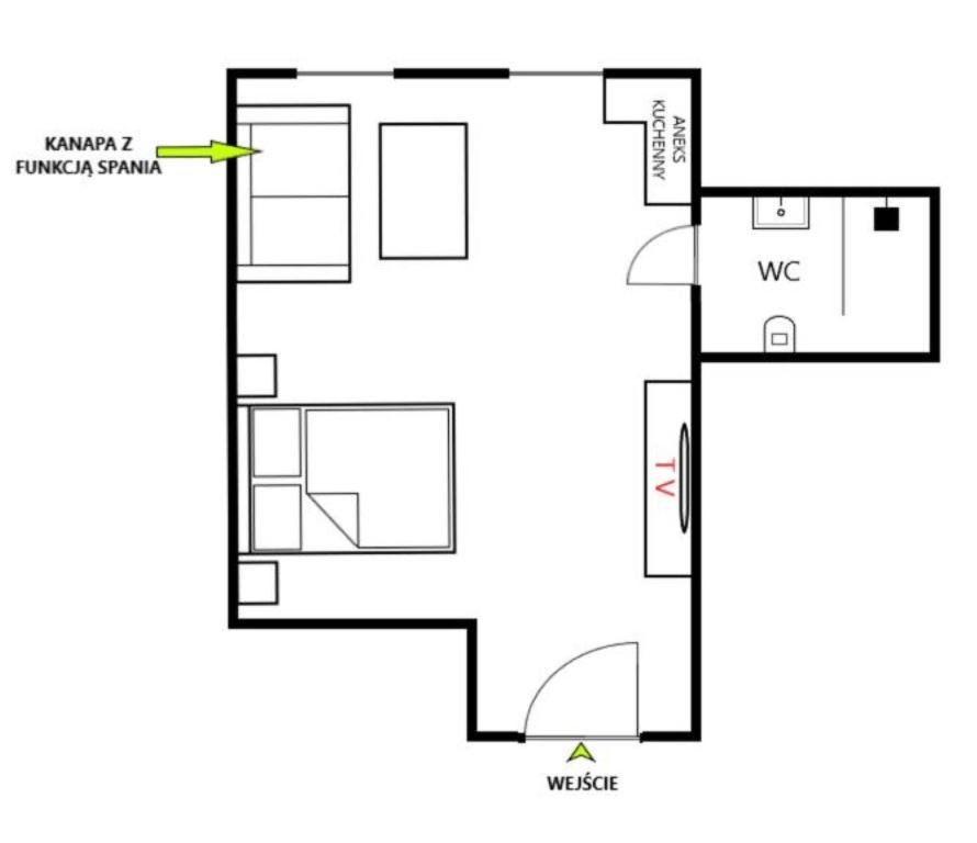 Apartamenty na Blichu - Noclegi Energylandia Zator - Standard Apartment