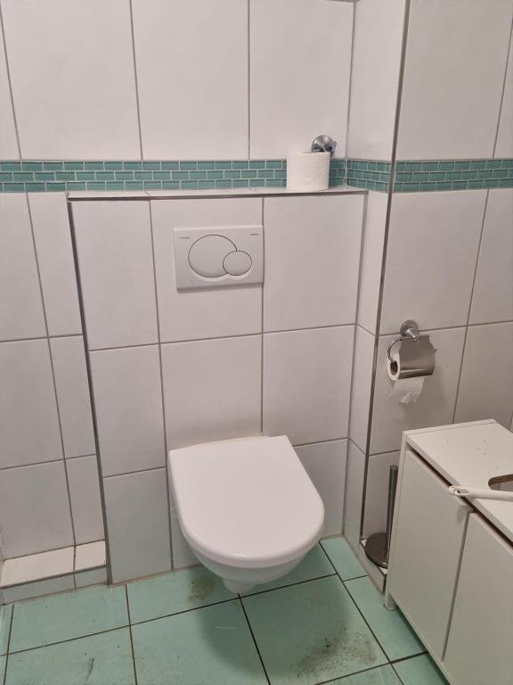 Koupelna v ubytování Altstadtperle