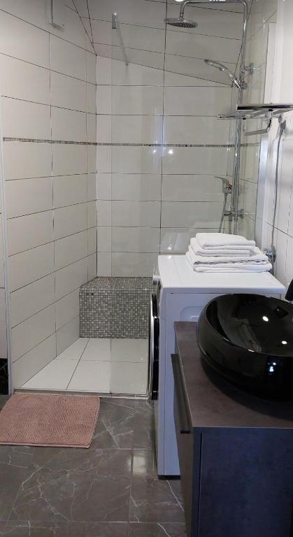 Kúpeľňa v ubytovaní Apartment Karlovac