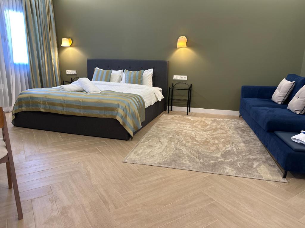 Posteľ alebo postele v izbe v ubytovaní Miramar Boutique Apartments ADULTS ONLY CORRALEJO