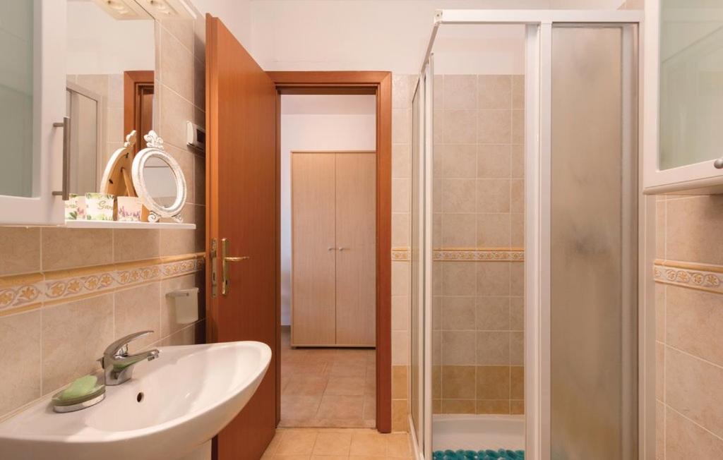 Koupelna v ubytování Apartment Antonija