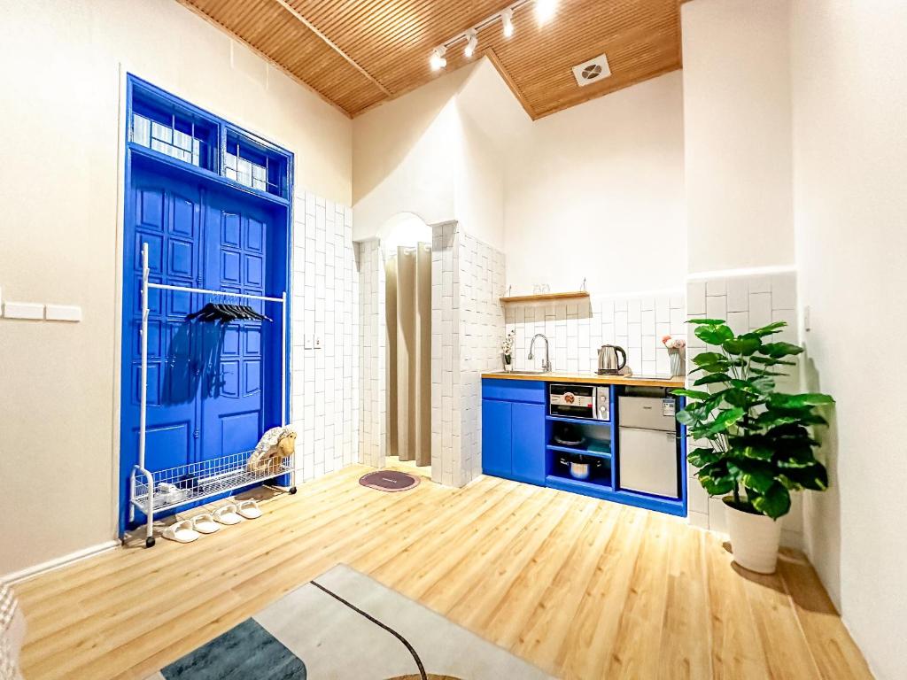 Kuchyň nebo kuchyňský kout v ubytování La Casa Di Dicembre - Nguyễn Như Đổ