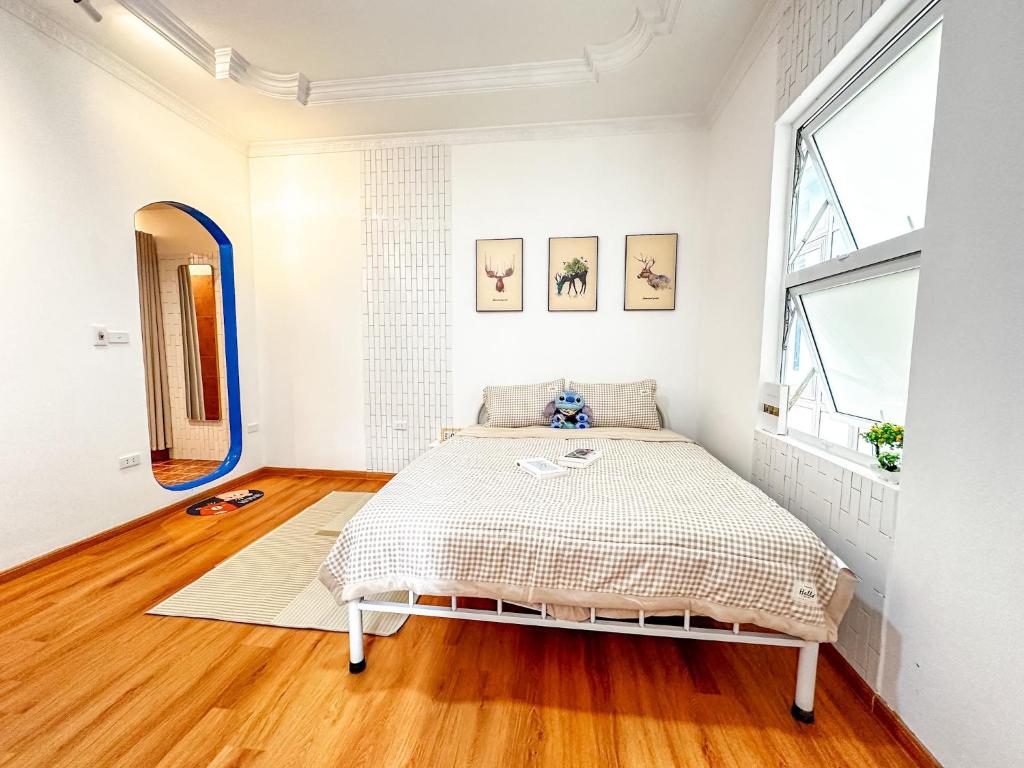 Postel nebo postele na pokoji v ubytování La Casa Di Dicembre - Nguyễn Như Đổ
