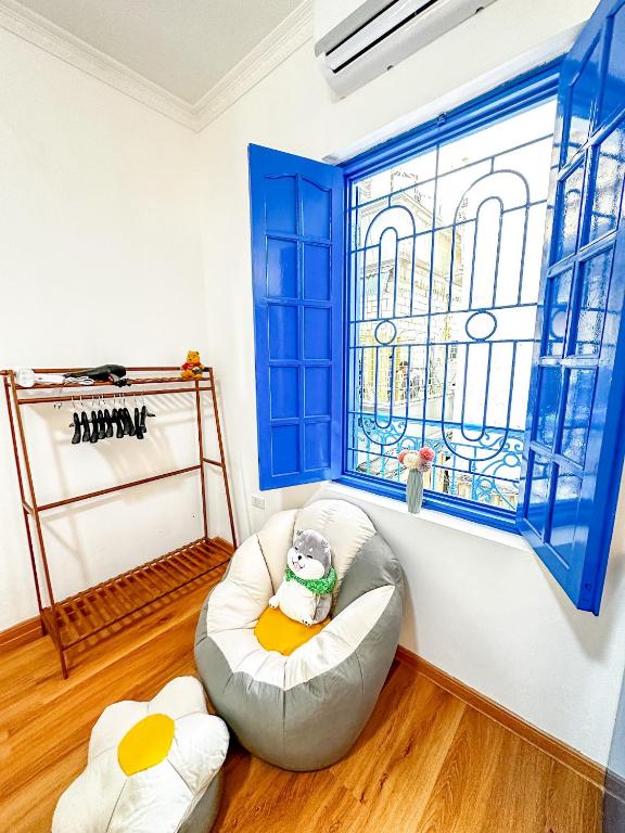 Postel nebo postele na pokoji v ubytování La Casa Di Dicembre - Nguyễn Như Đổ