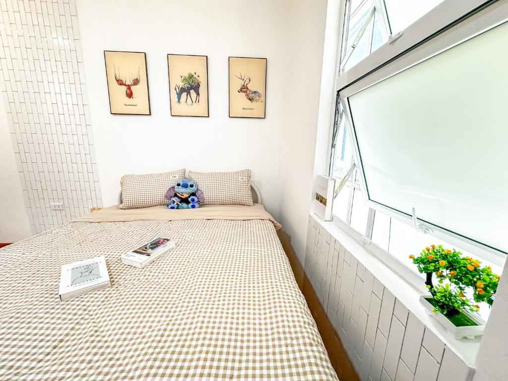 Postel nebo postele na pokoji v ubytování La Casa Di Dicembre - Nguyễn Như Đổ