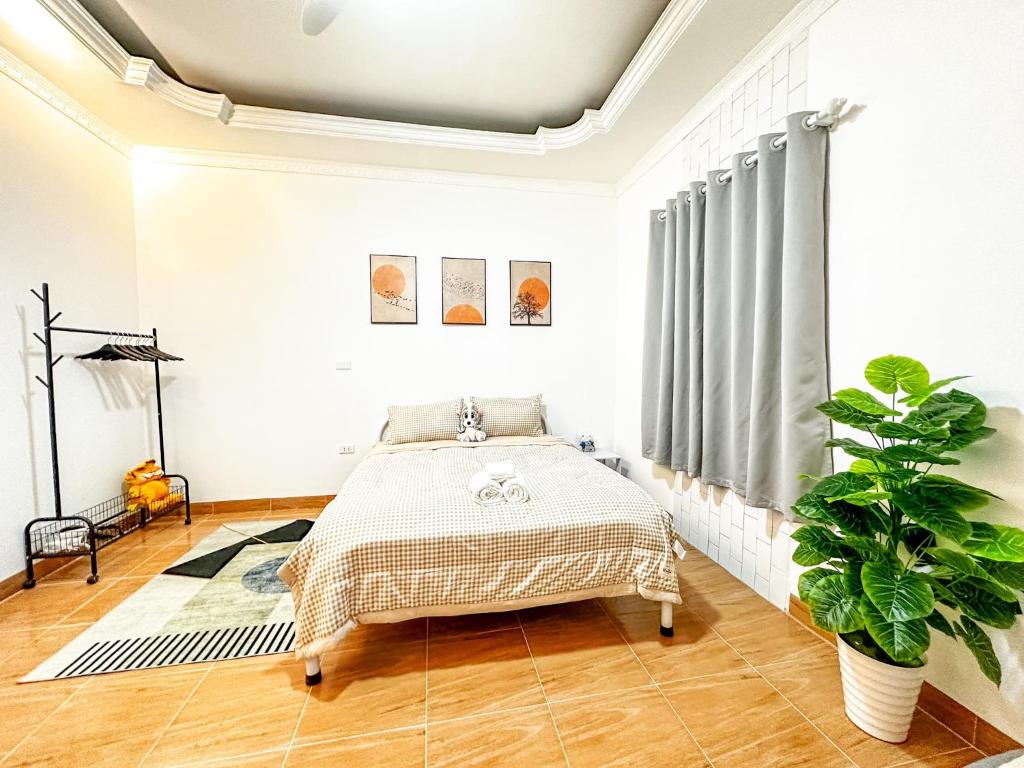 Postel nebo postele na pokoji v ubytování La Casa Di Dicembre - Nguyễn Như Đổ