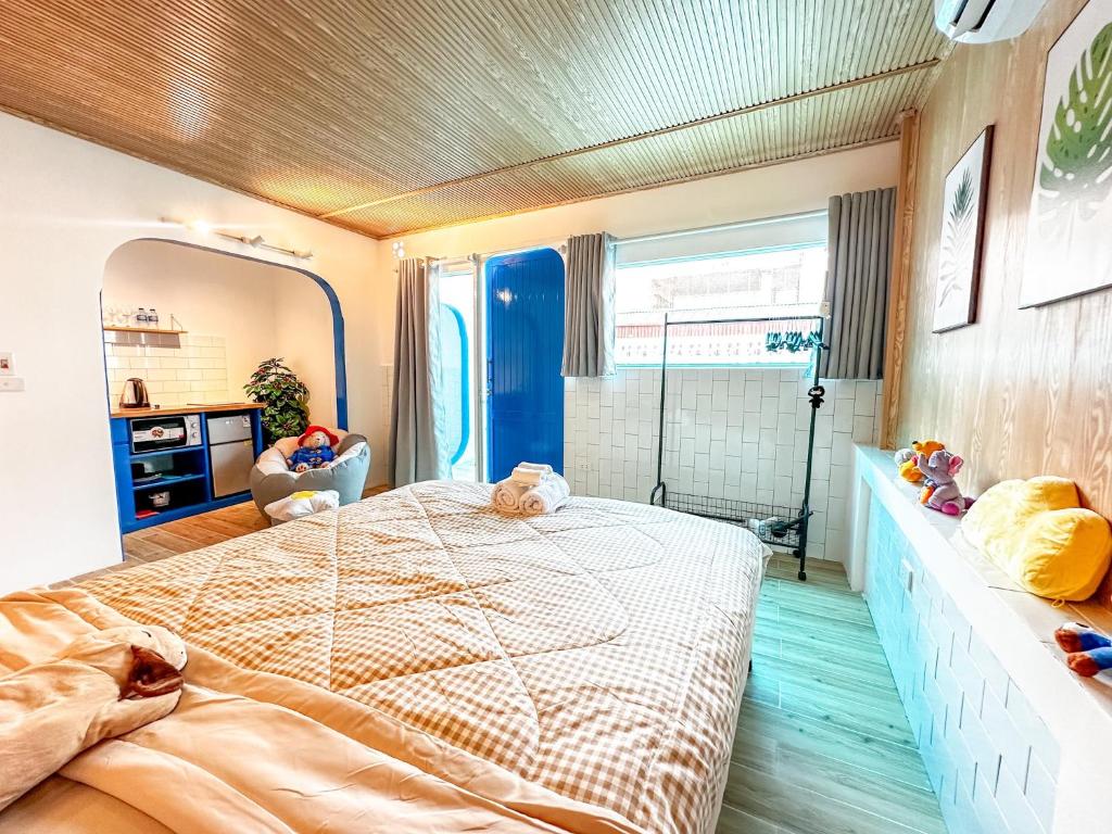 Postel nebo postele na pokoji v ubytování La Casa Di Dicembre - Nguyễn Như Đổ