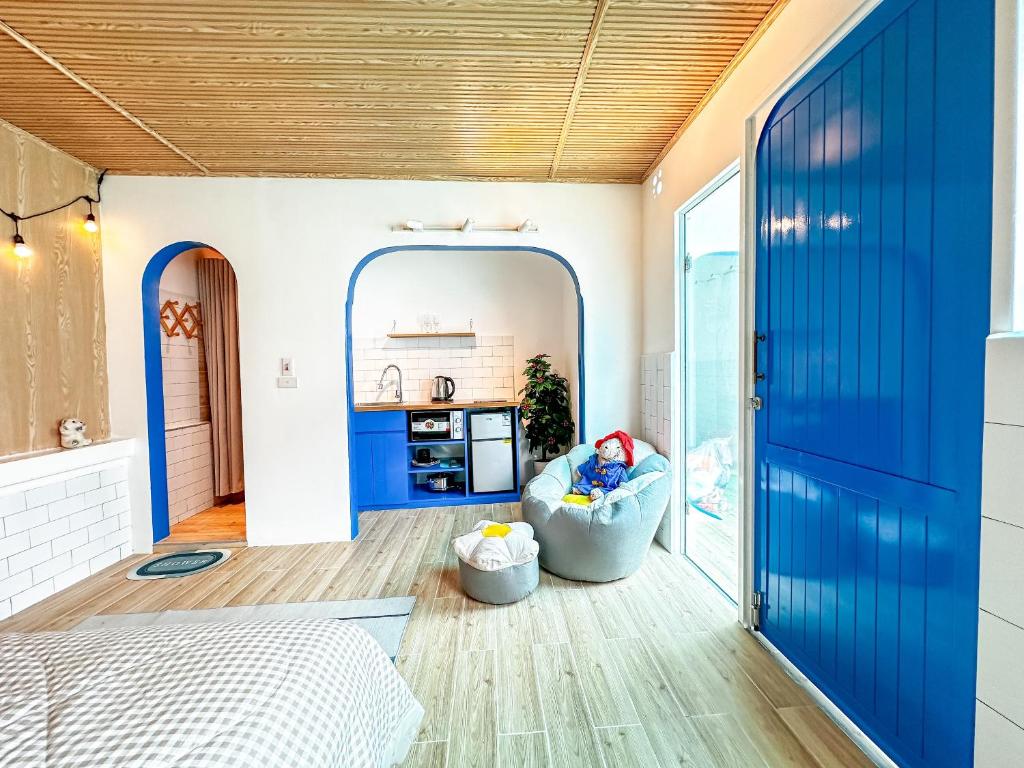 Postel nebo postele na pokoji v ubytování La Casa Di Dicembre - Nguyễn Như Đổ