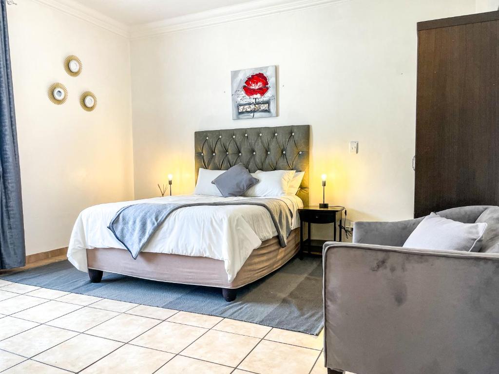 Voodi või voodid majutusasutuse Bobisemo Luxury Guesthouse toas