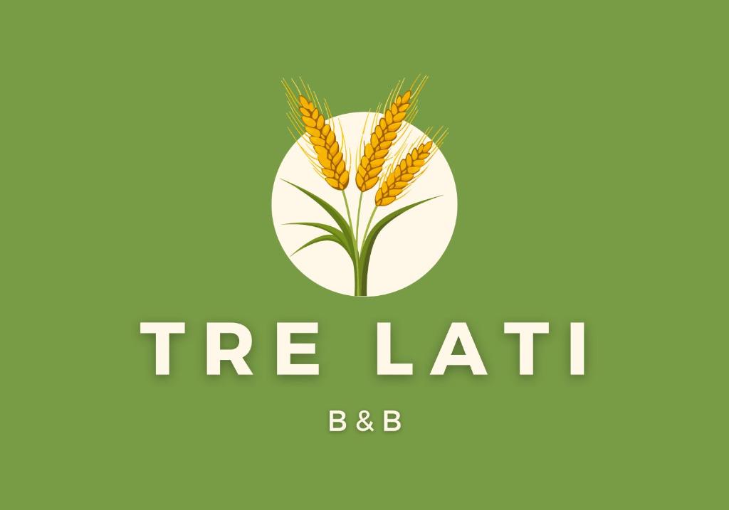 un logo pour une société latine arboricole à oreilles de blé dans l'établissement Tre Lati b&b, à Case del Bevano
